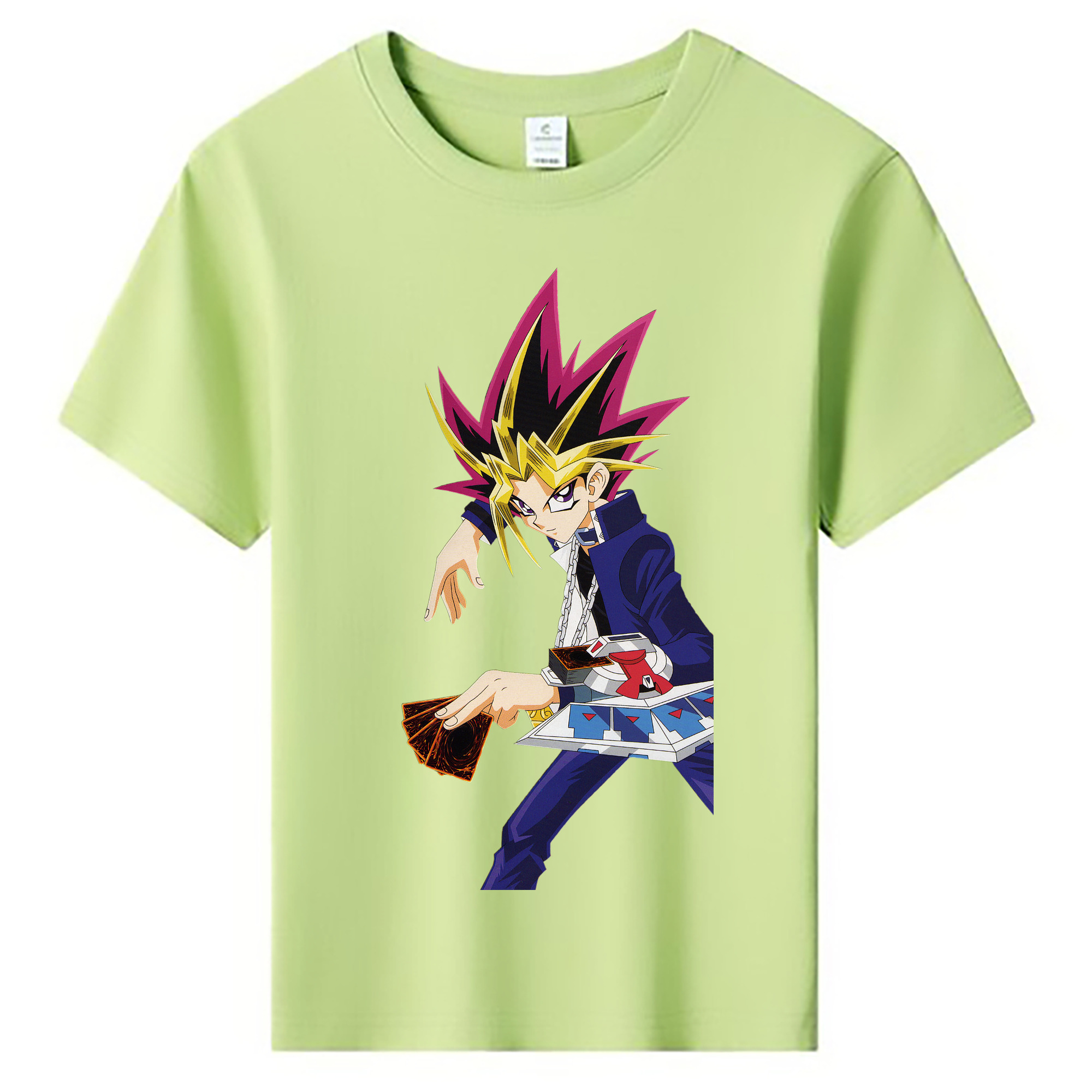 （画像用） 遊☆戯☆王 Yu-Gi-Oh! 綿100％キッズTシャツ（フロントプリント）